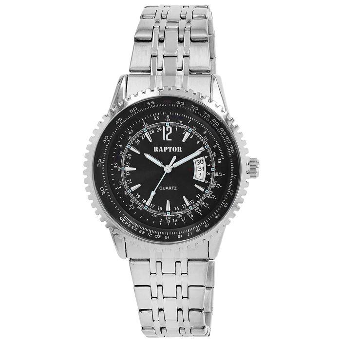 Raptor Men's Bracelet Watch Controlled Style