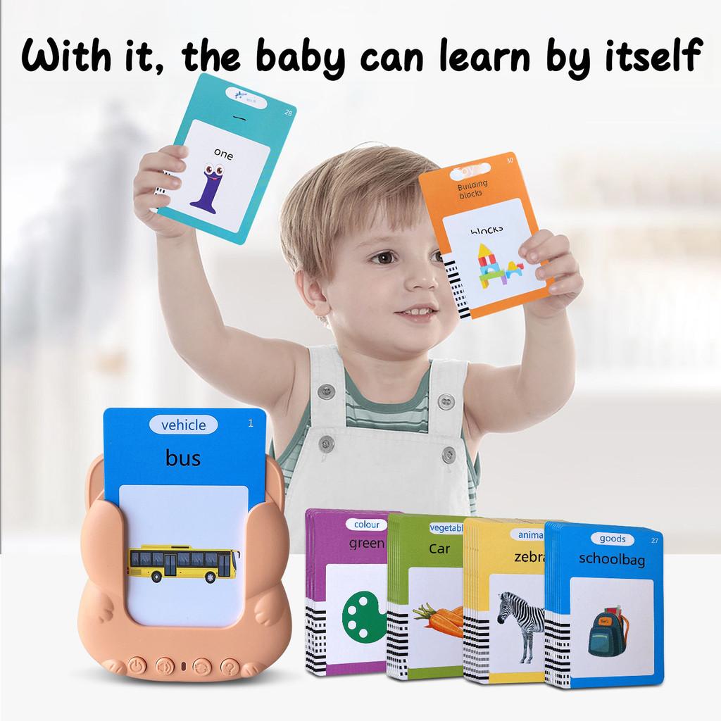 Rechargeable Card Educational Reader  Kids  Early Learning Insert Card Machine