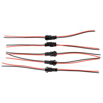 10PCS SM 2Pins 2P Female Male Adapter Cable for LED Light Bar Connection