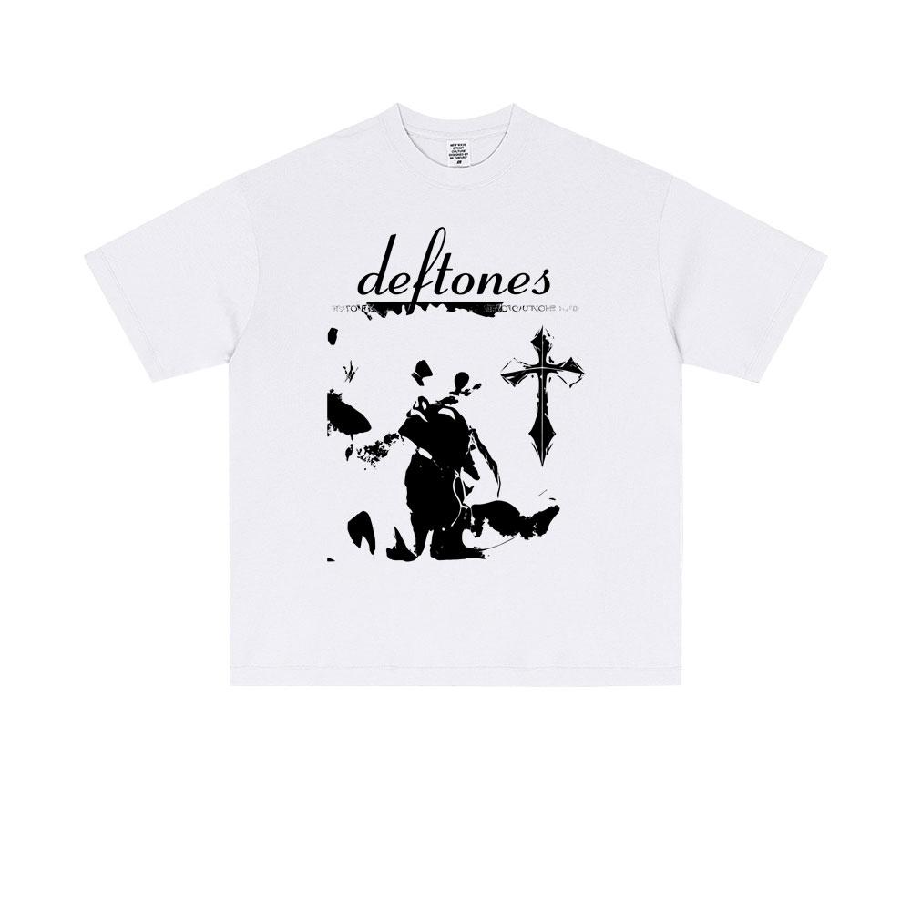 Rock Band Deftones Saturday Night Wrist T Shirts Men Women Alternative Heavy Metal Streetwear Man Fashion Oversized T-shirt Tops