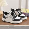 Kids Low-Top Casual Sneakers Boys Girls Soft Rubber Sole Schoolwear