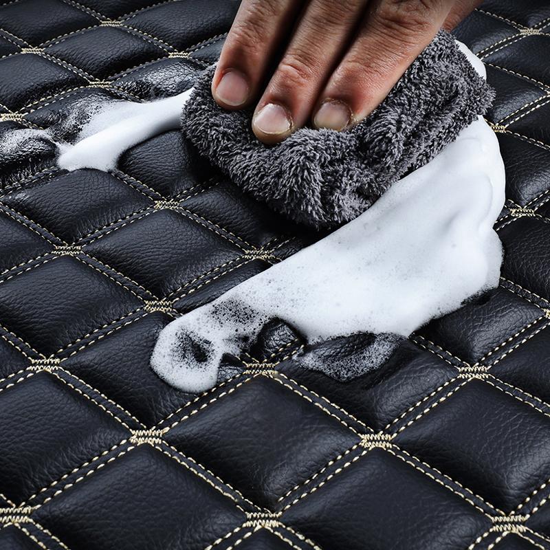 PU-Leder-Auto-Bodenmatte Innenteppiche Fußpolster Matten Abdeckung Zubehör für Toyota Highlander XU70 2020 2021 2022 2023 Hybrid