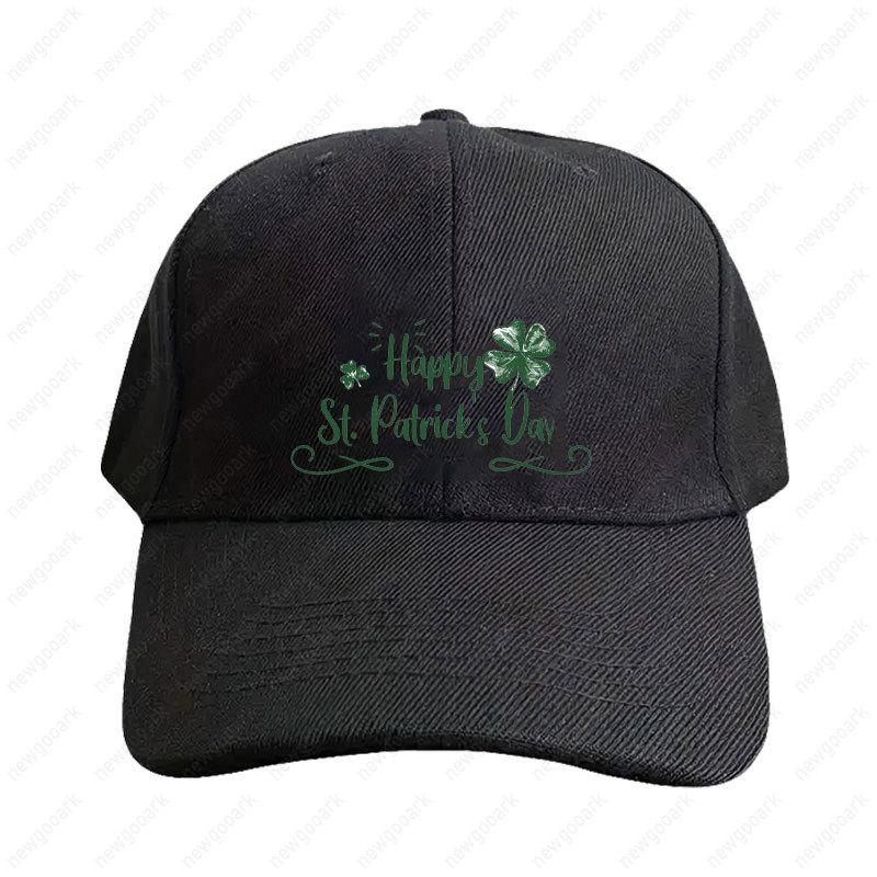 Happy St. Patricks Ireland Day Adult Hat Summer Women Unisex Peaked Hat Fashion Casual Adjustable Printed Baseball Caps Trucker Cap