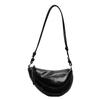Korean Fashion Hobos Bag for Women   Casual Simple Niche Design Crossbody Saddle Bags