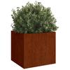 Plant Pot 32 X 30 X 29 Cm Corten Steel