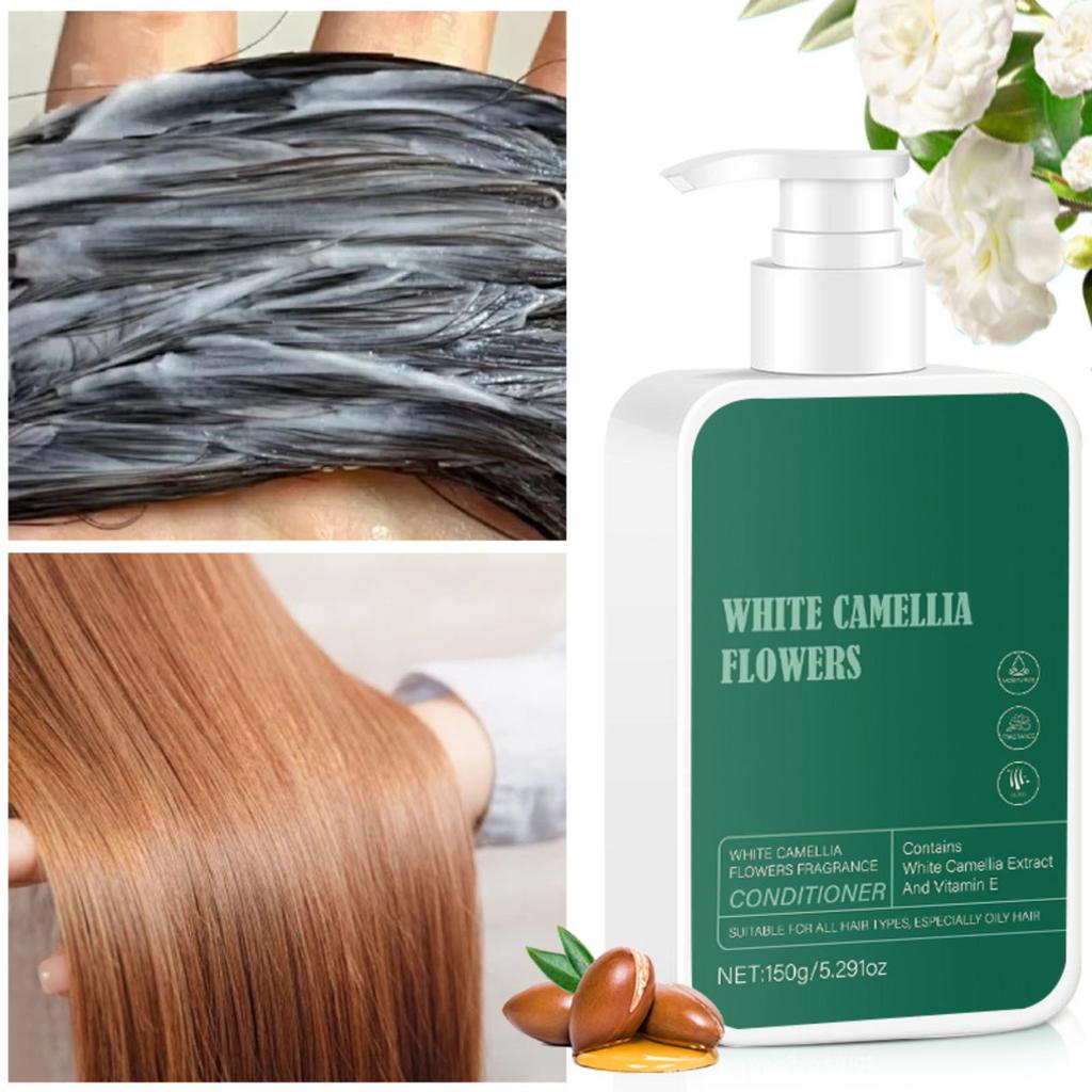 Kamelia Kontrola Oleju Wygładza Suche Puszące się Włosy Maska Odżywka 150g