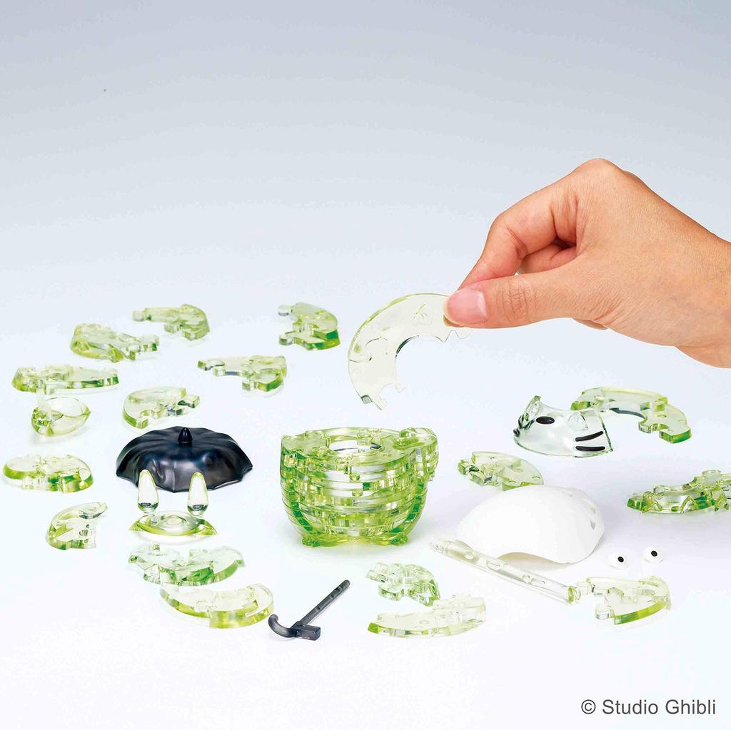 Kristall Puzzle Totoro Grün 42 Teile