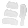 4 Pcs Set Comb Series Silicone Mold DIY Hand Craft Epoxy Resin Jewelry Making Tools