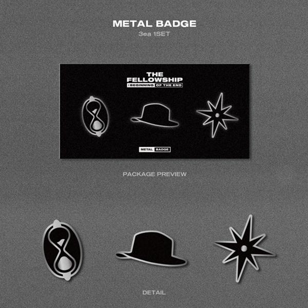 

ATEEZ БРАТСТВО : НАЧАЛО и МЕТАЛЛИЧЕСКИЙ ЗНАК METAL BADGE