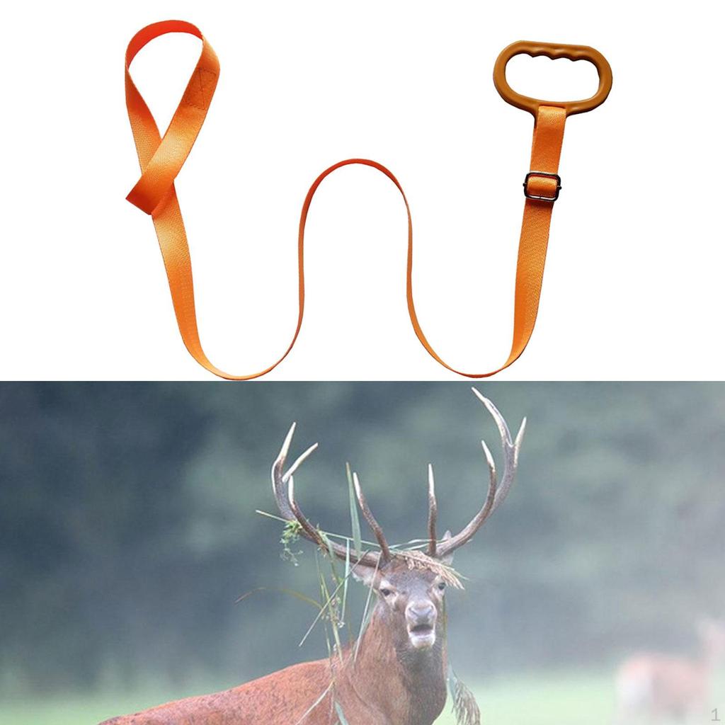 Deer Drag and Harness Binding Lifting Objects Outdoor Supplies Hunting Gear