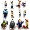 12Pcs Movie Zootopia Garage kit Cake ornament