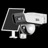 HIKVISION 8MP Op Zonne-energie Werkend 4G Buiten Dubbel-Camera Beveiligingssysteem CN-stekker (adapter meegeleverd)