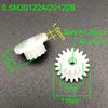 100x 20122A 20122B 20T + 12T 0.5 Modulus Plastic Double Gear Reduction Bilayer 0.5M Aperture 1.95mm 2mm 2A 2.05mm 2B Tight Loose