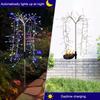 Runtow 1pc 100LED Solar Firecracker Lights, Waterproof Lawn Lamp ,Outdoor Yard Garden Decor,Christmas Wedding Pathway Decor