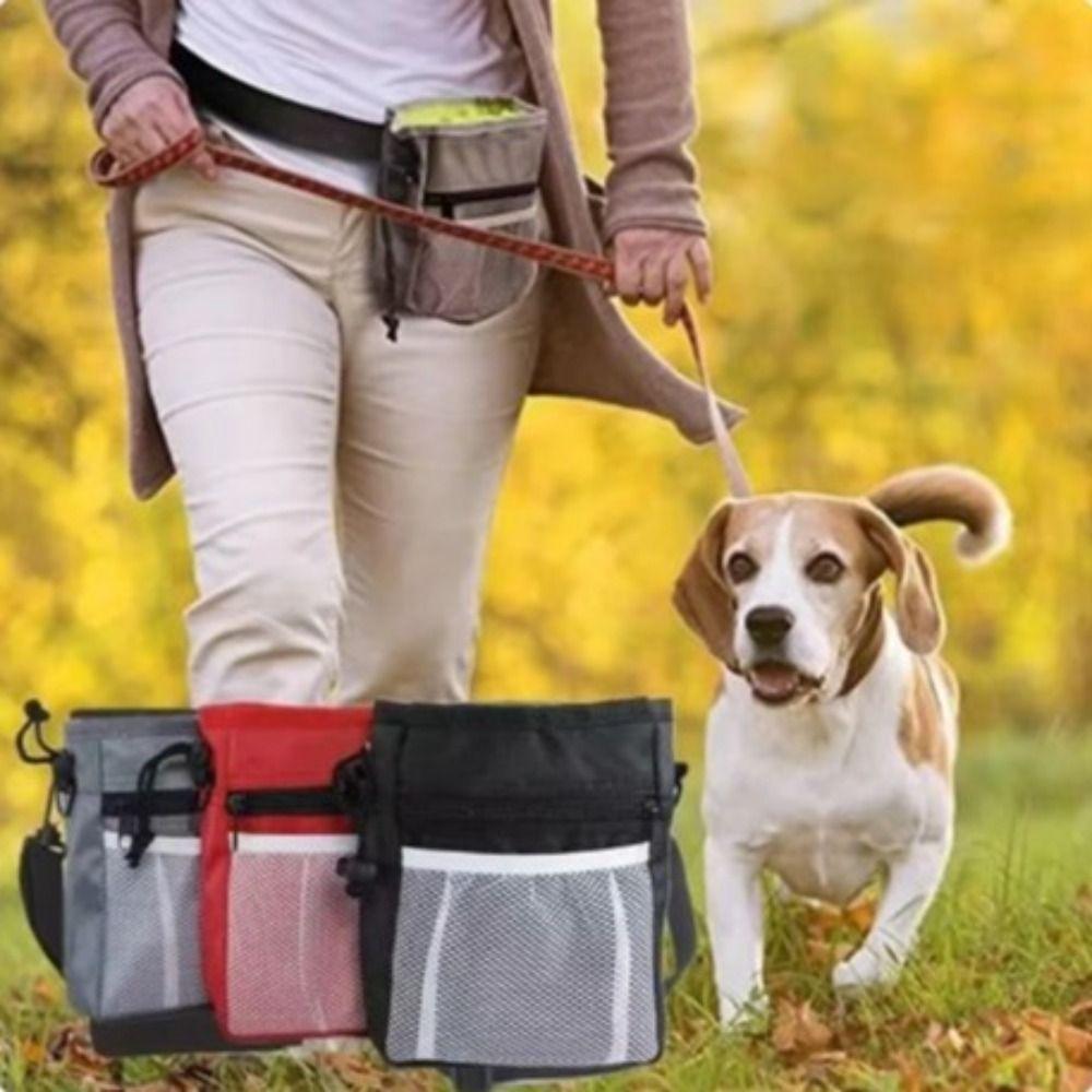 Large Capacity Snack Waist Bag Food Reward Puppy Training Bag Dog Feed Pouch  Outdoor Supplies