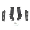 For Toyota Prado 120 FJ120 2003-2009 LED Light Pod Metal Hood Mount Bracket Kit/Ditch Hood Light Brackets