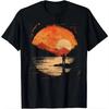 Outdoor-inspired Fishing Print T-shirt Men Clothing Tops Graphic T Shirts Camisas Streetwear Ropa Hombre Vintage T Shirt