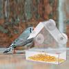Clear Glass Window Bird Feeding  Window Bird Feeders Clear Acrylic Glass Window Bird Feeder