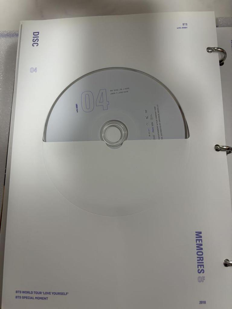 [USED] BTS Memories of 2018 DVD Photobook