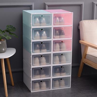Universal Thicken Transparent Drawer Type Storage Box Shoebox for Men Women