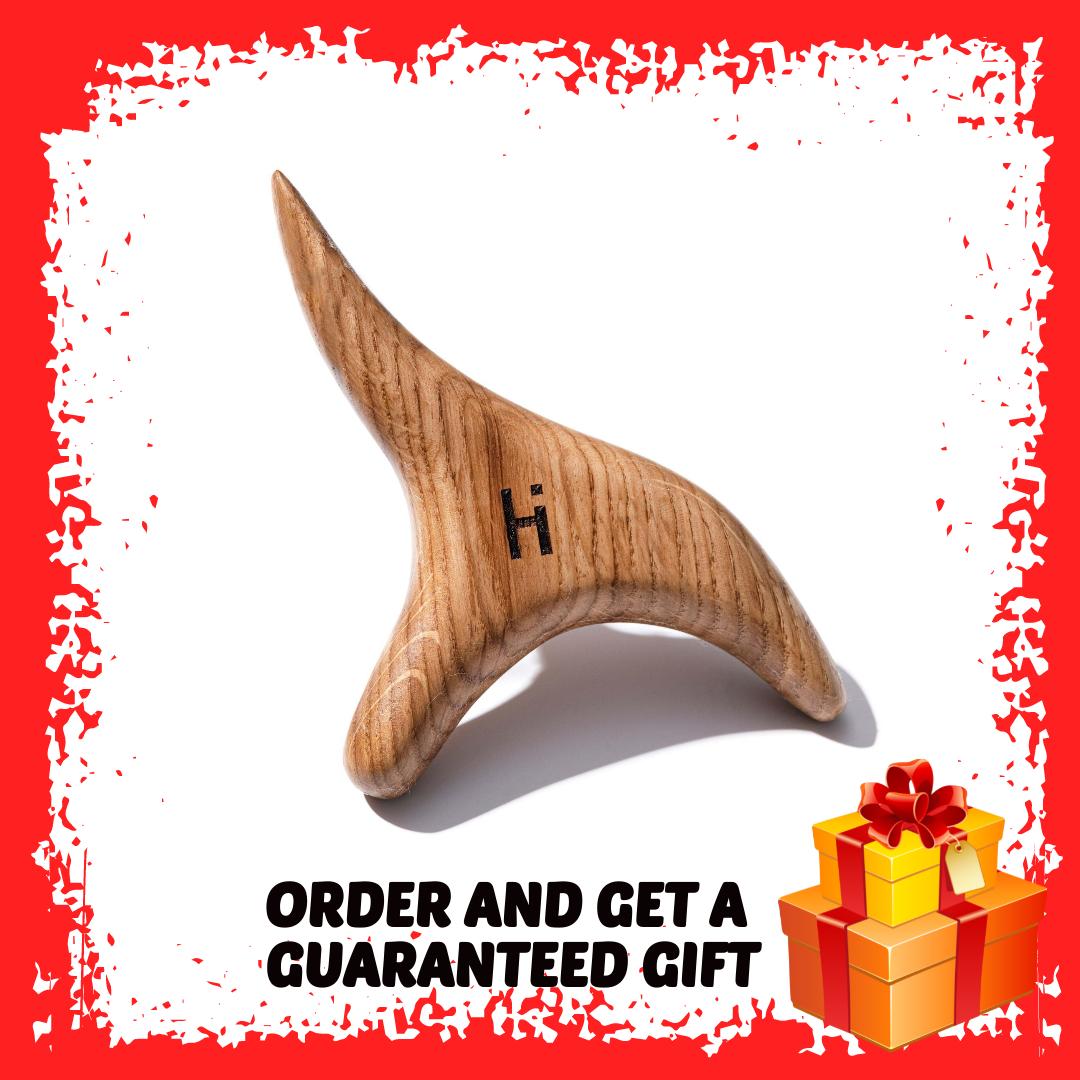 

Масажер для точкового та гуашу масажу дерев яний Птах Hillary Wooden Deep Tissue Massage & Guasha Tool Bird