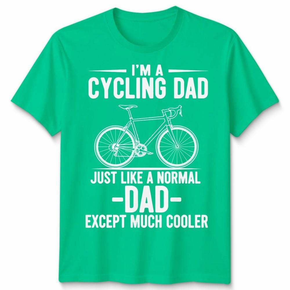 Im A Cycling Dad Unisex T Shirt Funny Bike Bmx Fathers Day Gift Present S