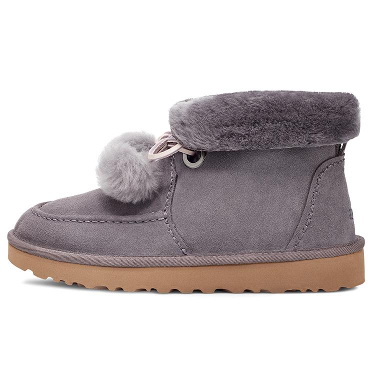 

UGG Kyrina Bow Pom Purple Gray Women s 1125390-SHA