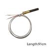 2 Pack Multifuntional Compatibility Aluminum Thermopile Sensor Suitable for Enhancing Efficiency in Water Heater Repairs
