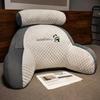 Ice Bean Soft Headboard Cushion: Protective Lumbar Support and Reading Pillow for Pregnant Women, Sofas, Beds, and Dorms.