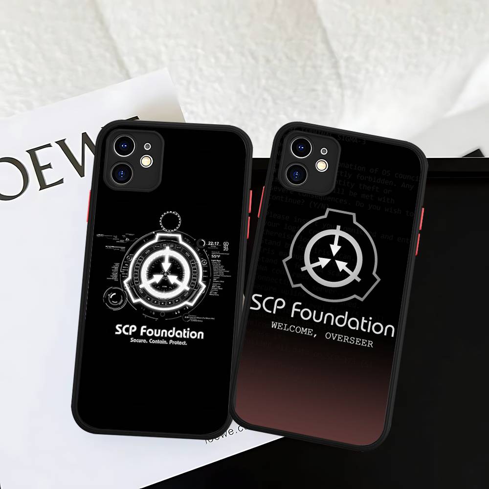 Popular Sci-Fi Foundation Scp F-Foundation Silicone Case For IPhone 16 15 14 13 12 11 Pro Max Plus X XS MAX Shockproof Matte