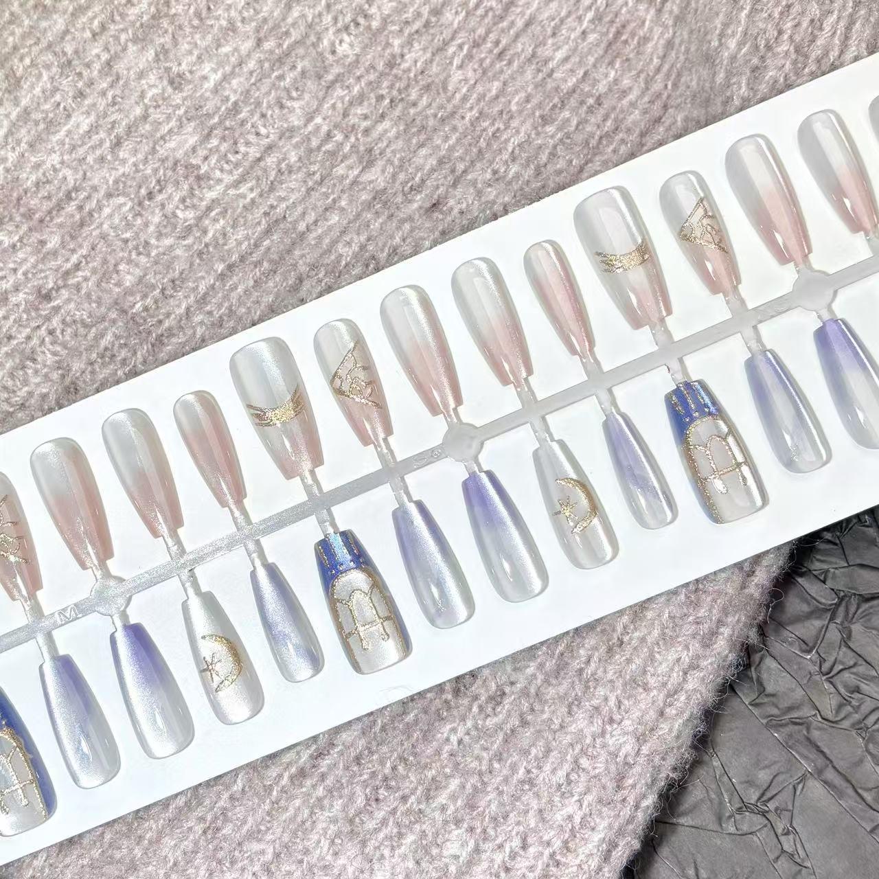 

Близнецы Омбре Синий Розовый Золотой Мандариновая Утка Нейл-арт – Весенне-Летний Отбеливающий Стиль