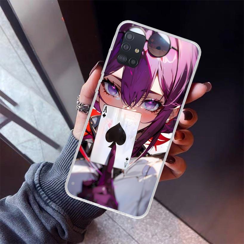 Honkai Star Rail Kafka Phone Case For Samsung Galaxy A52 A51 A50S A32 A22 A12 A02S A72 A71 A31 A70 A30S Note 20 Ultra 10 Plus S1