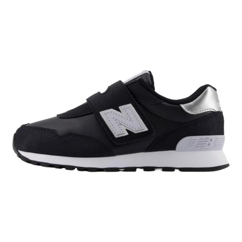 New Balance NB 515 Synthetic Leather Comfortable Versatile Anti-Kick Wear-Resistant Low-Top Kids Casual Shoes Kids Sneaker Black PV515OPB