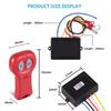 12V-24V 50ft Wireless Winch Remote Control Set Kit With Key Fob For Truck ATV SUV Auto Winch(6.5) Best Promotion