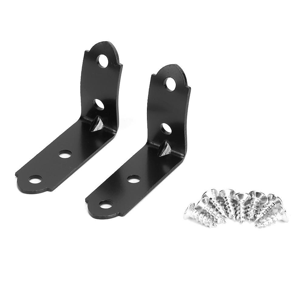

Glove Box Hinge Bracket Repair Kit for A4 S4 RS4 B6 B7 8E 20012008 Black