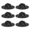 100 PCS Electric Fence Insulator Intermediate Bearing Rod Hemispherical Insulator Fence Front End