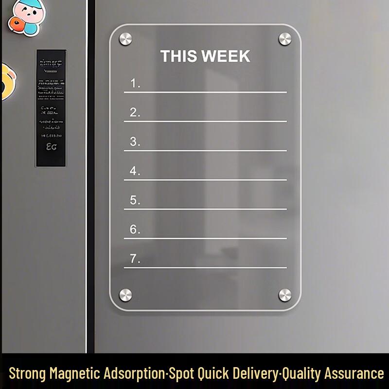 Chunhe Magnetic Dry Erase Fridge Message Board