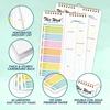 Stylish A5 Coil-bound Tear-off Recipe & Meal Planner Book