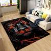 3D Beast Lion Cartoon Animal Area Rug Carpet for Living Room Bedroom Playroom Sofa Decor Home Non-slip Rug Floor Mat Soft