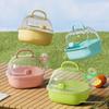 Portable Travel Hamster Cage - Bite-Resistant, Small/Large, Easy to Clean