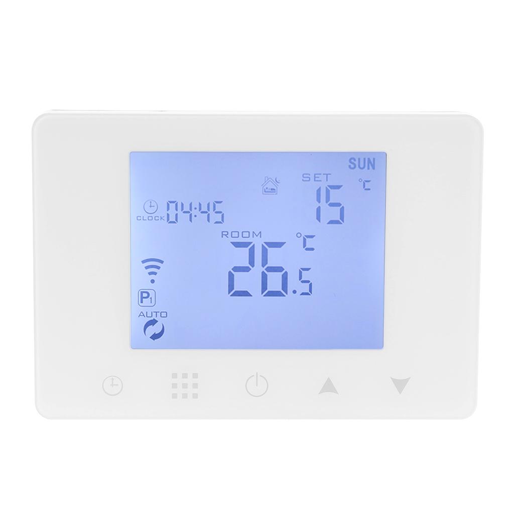 Compact for Smart Thermostat Programmable Thermostat Temperature Contorller for Electric Water Gas Boiler Floor Heating