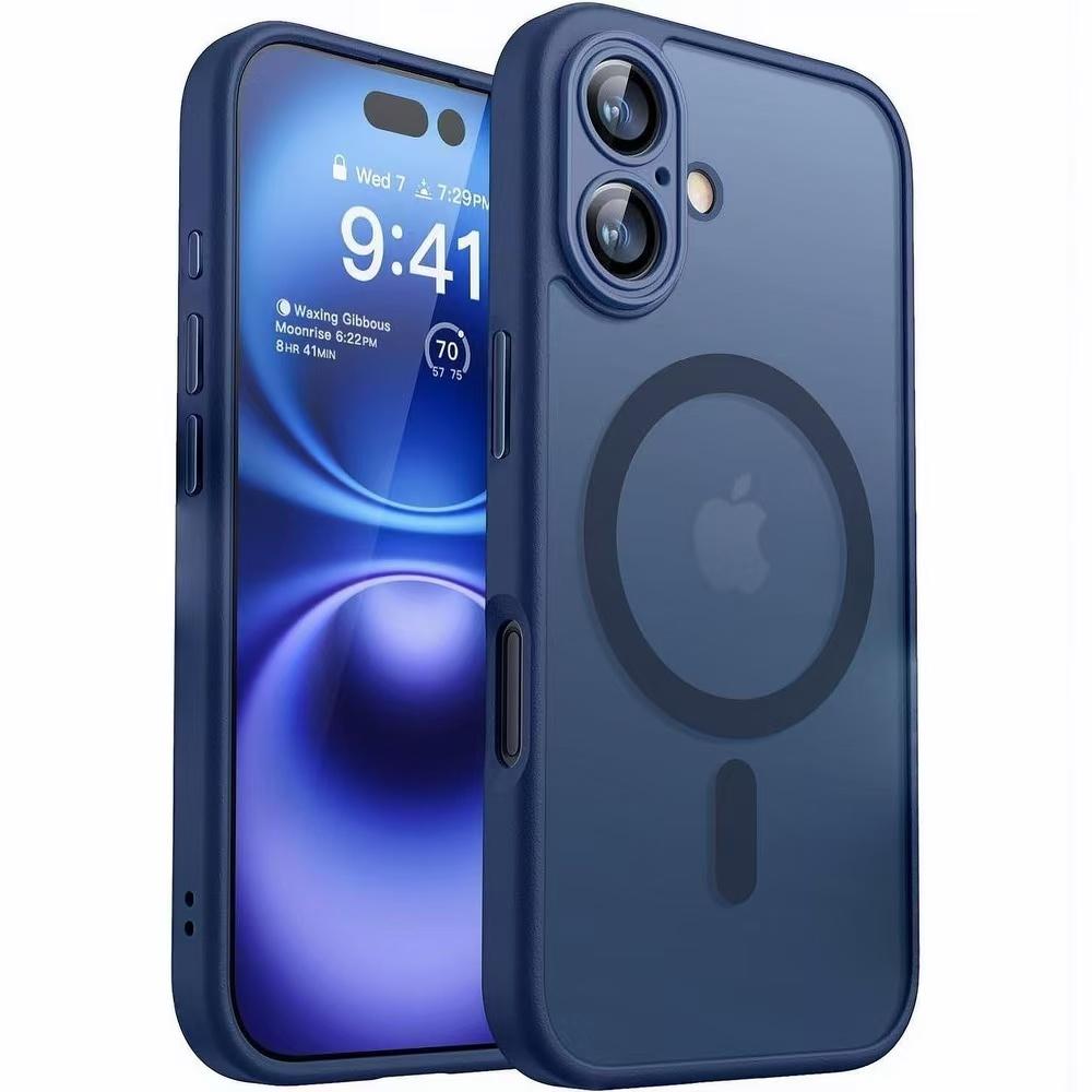 Etui na telefon z osłoną obiektywu dla 17 16 15 14 Plus Pro ProMax Dla MagSafe Odporne na wstrząsy Termiczne Przezroczyste Etui ochronne