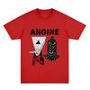 2026 Heißes Rockband Angine De Poitrine T-Shirt Weiche Baumwolle Album Cover Grafikdruck T-Shirts Mode Damen Herren Vintage Top Hip Hop Streetwear T-Shirt