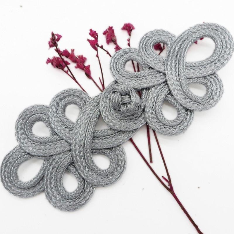 Cheongsam Frog Buttons Closure Sewing Fasteners for Sweater Coat Cheongsam Traditional Handcraft Accessories