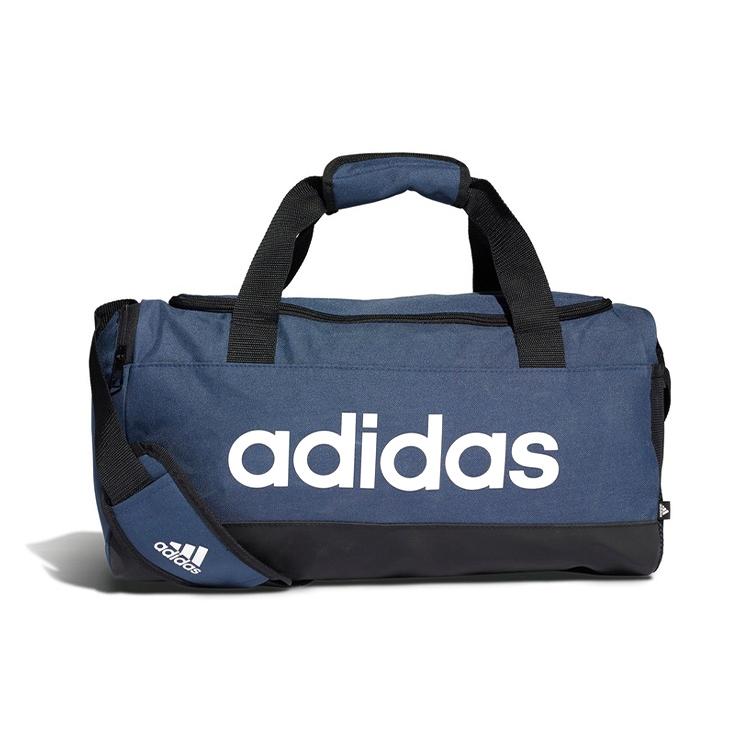 

Новая полиэстеровая спортивная сумка Adidas для фитнеса, командная, очень маленькая, унисекс, темно-синяя, GN2035 45.5*20.1*23.1CM