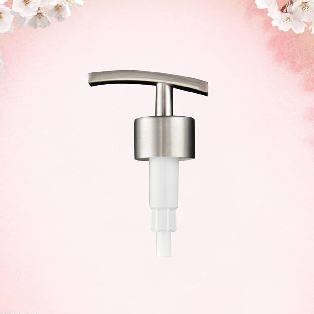 Hemoton Stainless Steel Soap Soap Dispenser Head,Soap Dispenser Pump Replacement,Lotion Dispenser Pumps,Soap Pump Dispenser Pump Head,Hand Soap