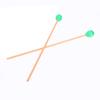 1 Pair Wool Head Keyboard Marimba Mallets with Beech Handles for Intermediate Player(Green)