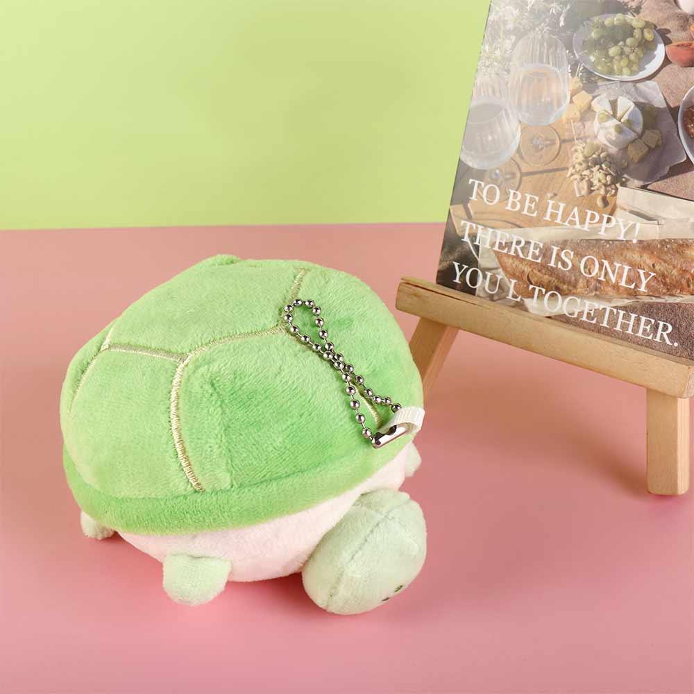 Squeeze sounds Turtle Plush Keyring Turtle Plush Keychain Car Key Ring Ornaments