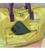 Cross-Border Color Block Travel Bag: Large Capacity, Lightweight, Handheld Sports & Fitness Duffel