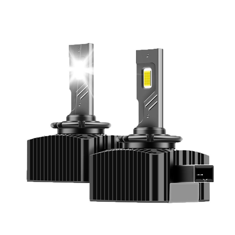 

2PCS D SERIES D3S LED Car Headlights Bulbs D3S D3R Turbo LED Headlamp 6000K Auto Lamp Plug&Play HID Conversion Kit D3S